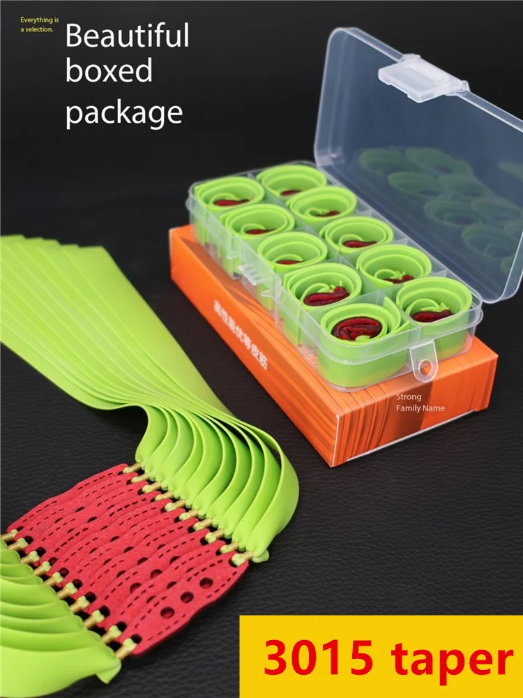 

Bow Arc Master 3015 Taper Fourth Generation, Boxed Flat Rubber Bands, Thickened, Highly Elastic, Durable Slingshot Hunting