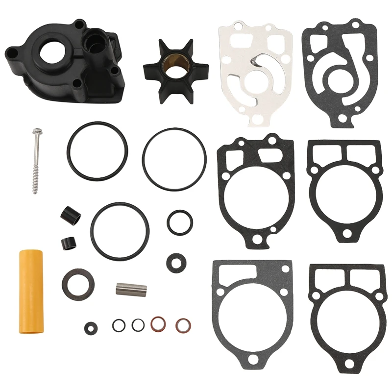 46-96148A8 Water Pump Impeller Repair Kit For Mercury V6 150-225 HP Outboard Motor 46-42579A4 46-96148A5