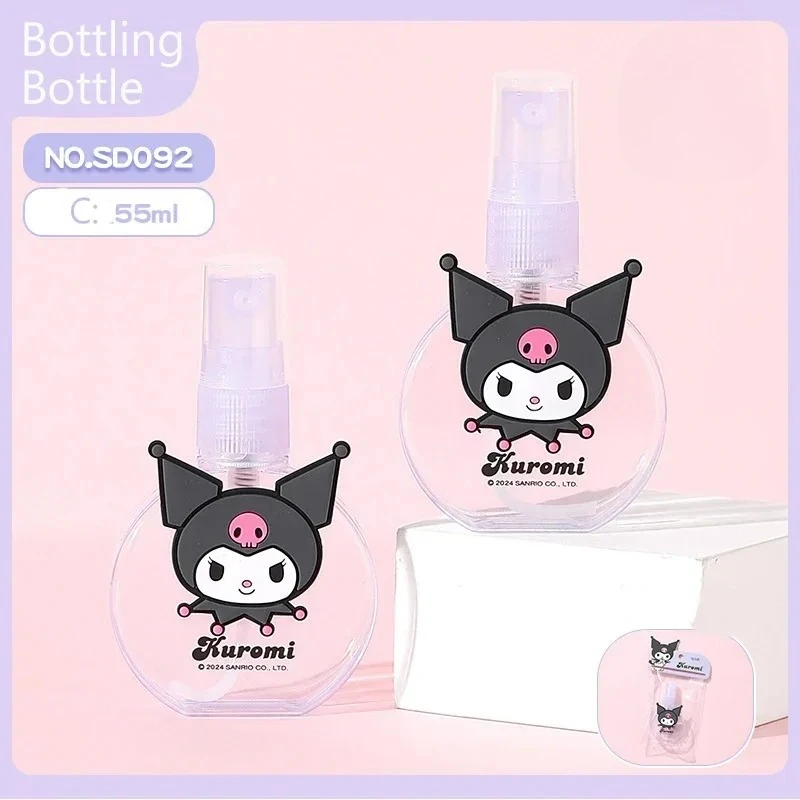 

Separately Bottled Travel Shower Gel Press Type Kuromi Empty Spray Portable Small Lotion Girl Business Trip Excursion