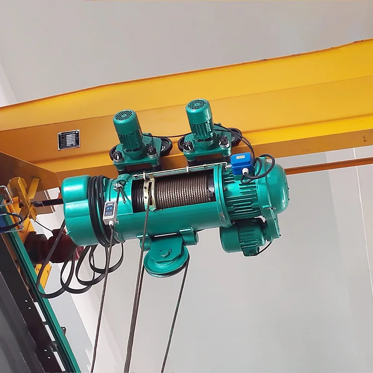 Hongxin Hc 32t12m Electrical Hoists Crane Pulling Lifts Grue Electrique Trolley Tools Big Electric Wire Rope  Hoist