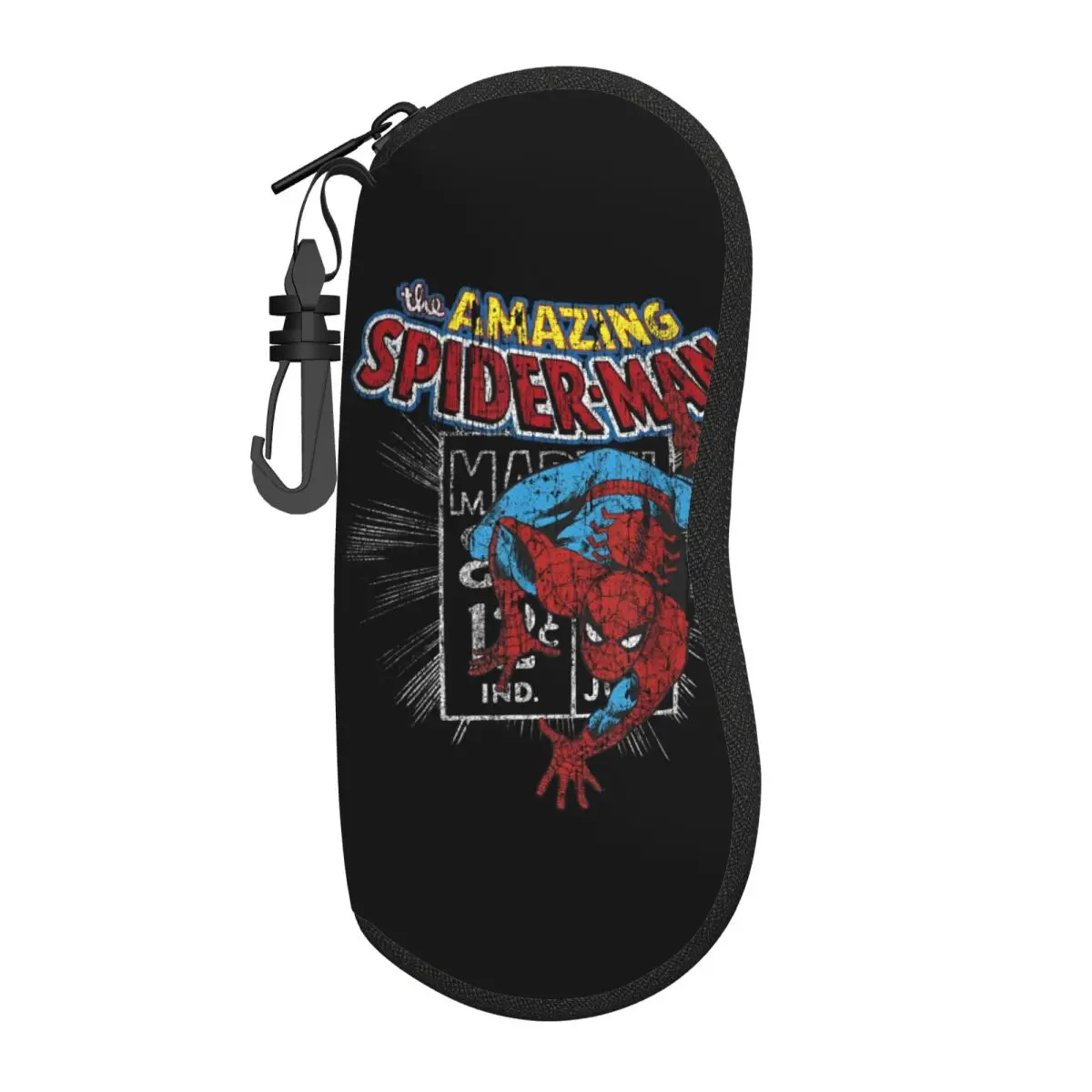 The Cool Spider-Man Comic Glasses Case Unisex Portable Eyewear Storage Box Gift Sunglasses Box