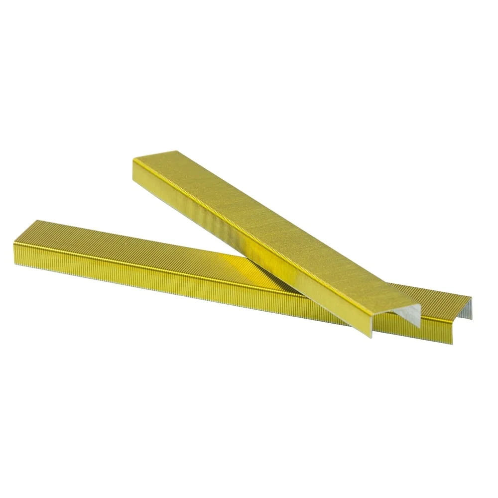 Standard Colorful Staples Yellow 5000 Count Office Home Classroom Decorative Use Fits Standard Staplers Less Jamming