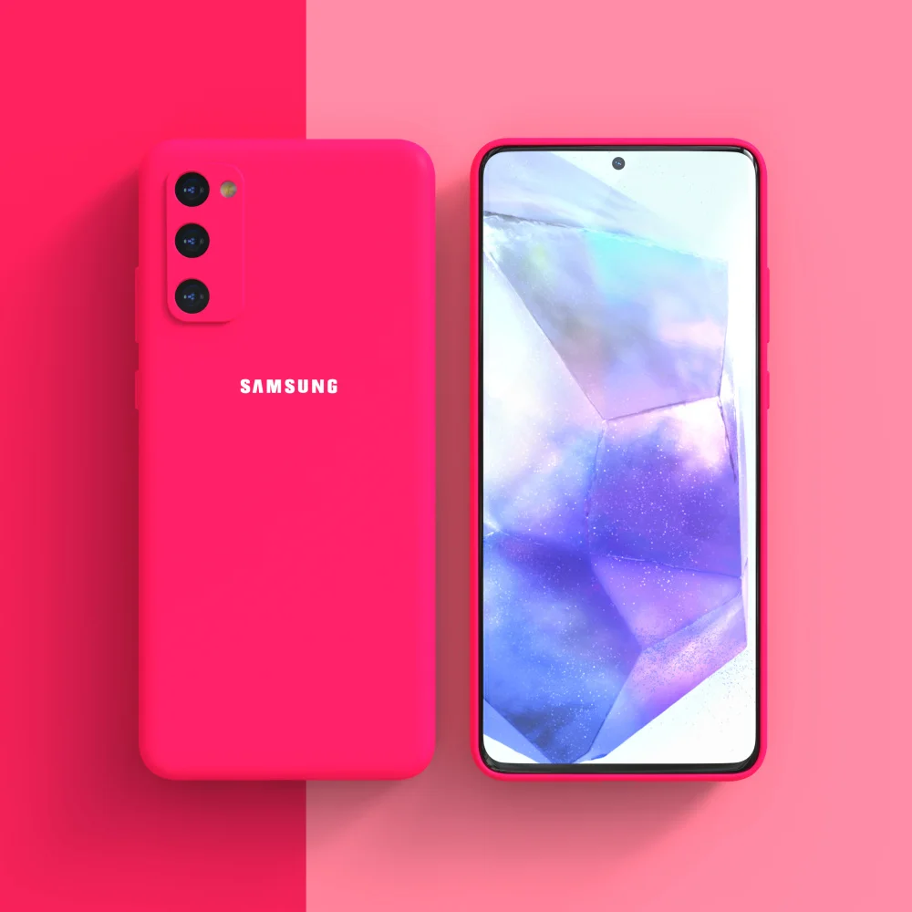 Luxuriöse Flüssigsilikonhülle für Samsung Galaxy S20 S21 S23 S24 S25 FE S26 S22 Plus Ultra Soft-Touch Stoßfeste Rückabdeckung Funda – Detail 8