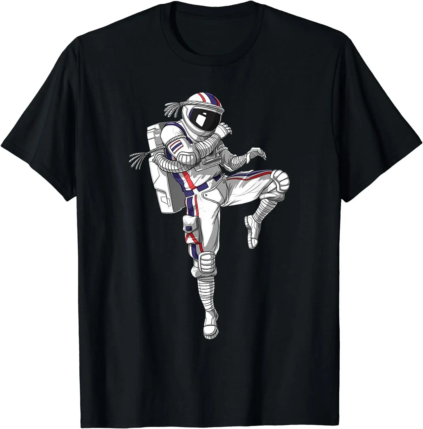 

Astronaut Muay Thai Boxing Karate Kickboxing T-Shirt -Gildan 2000 Size S-5XL