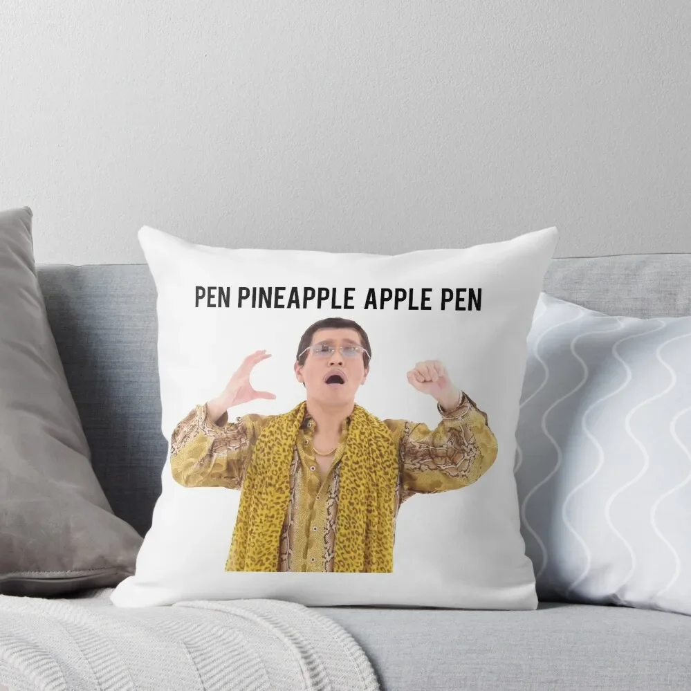 

Pen Pineapple Apple Pen Throw Pillow Cushion Cover pillow cover christmas Luxury Living Room Decorative Cushions pillow