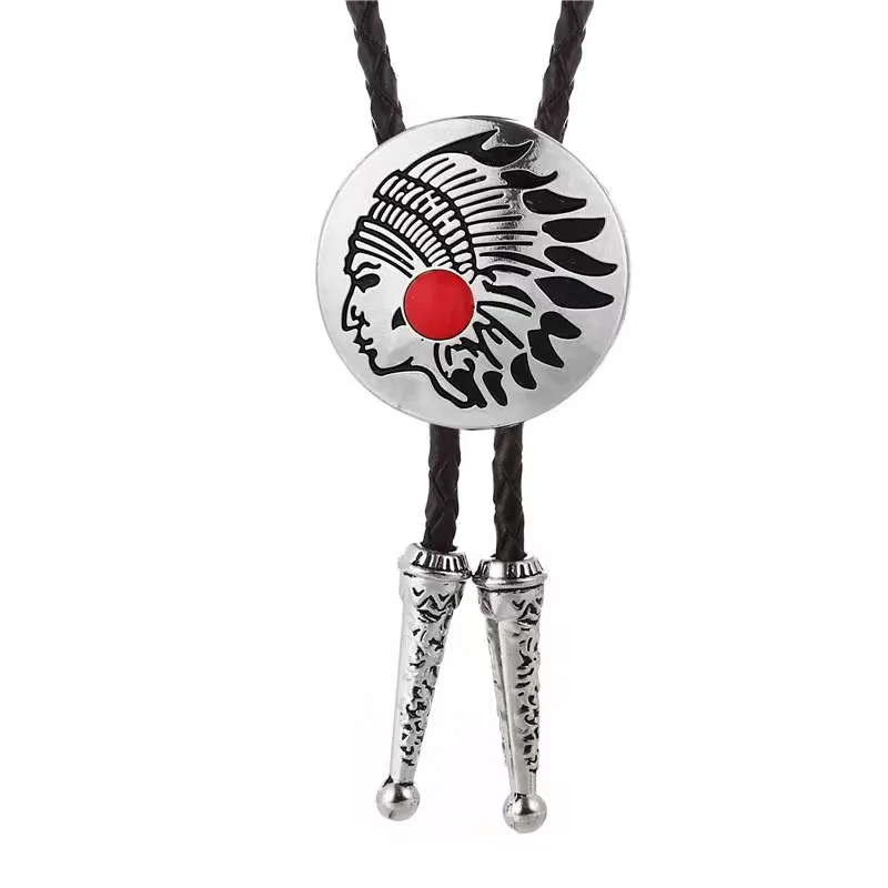 New ethnic style Chief Bolo tie