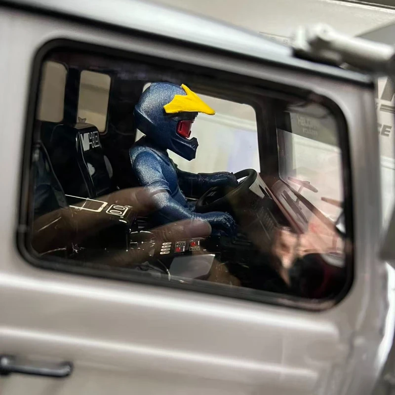 Figurka kierowcy modelu samochodu symulacyjnego do samochodów RC Crawler w skali 1/10 1/8 TRX4 Defender AXIAL SCX10 RC4WD D90 TRX6 MK07 Tank 300 VP Parts