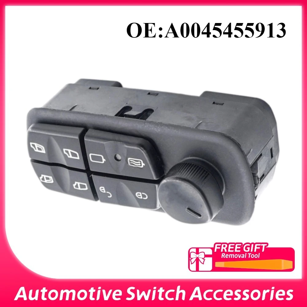 A0045455913 Electric Power Master Window Switch Car 0045455913 For Mercedes-Benz Adigo Truck Auto Parts