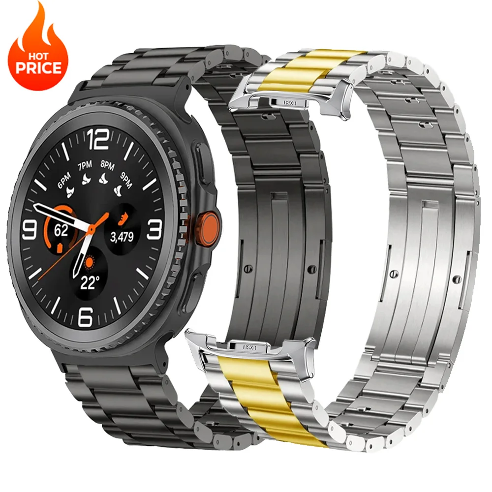

Титановый ремешок в стиле поп для Samsung Galaxy Watch 8 40 мм 44 мм 8Classic 46 мм Браслет-браслет для Galaxy Watch Ultra 47 мм 2025 Быстрое запястье