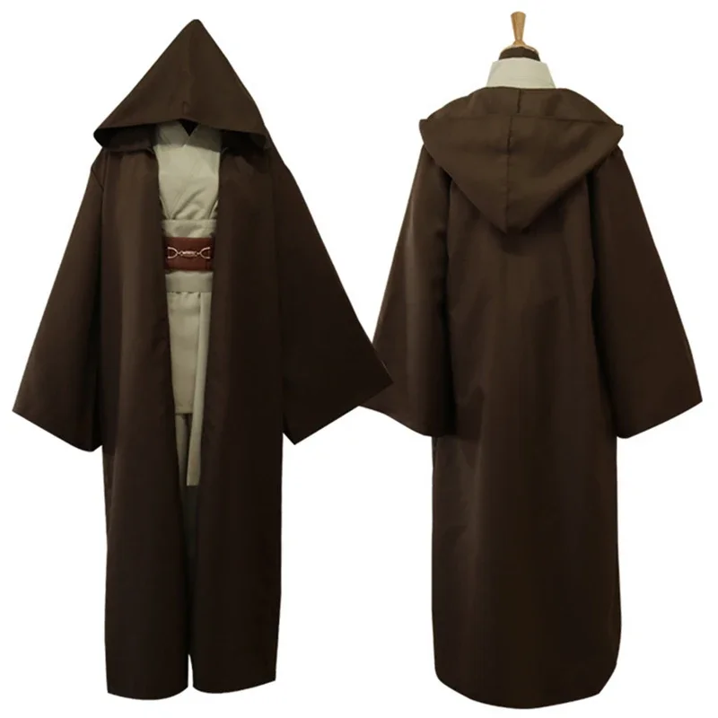 Fantasias de Cosplay para Homem, Capa de Halloween, Uniforme de Guerra Anakin Skywalker, Roupas Anime, Conjunto Completo, Quente