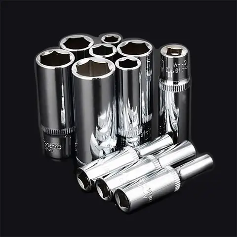6 포인트 1/4 드라이브 딥 임팩트 소켓 세트, 롱 리치 Crv 4mm 6mm 7mm 8mm 9mm 10mm 11mm 12mm 13mm 14mm 6 포인트 1/4 드라이브 딥 임팩트 소켓 세트, 롱 리치 Crv 4mm 6mm 7mm 8mm 9mm 10mm 11mm 12mm 13mm 14mm