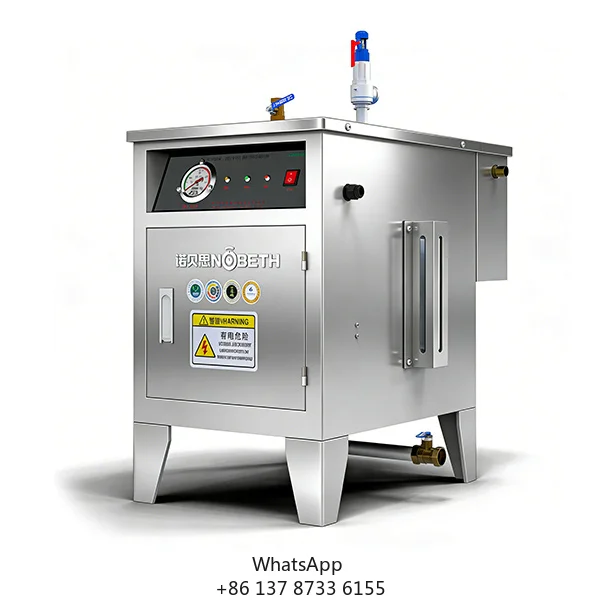 CE ISO9001 304 316L Stainless Steel Vertical Water Tube Autoclave Steam Generator Electric Max Pressure 0.7Mpa Energy Saving For