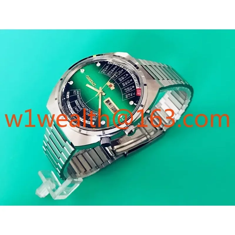 Japanese men's watch fashion trend double lion automatic mechanical watch watch perpetual calendar