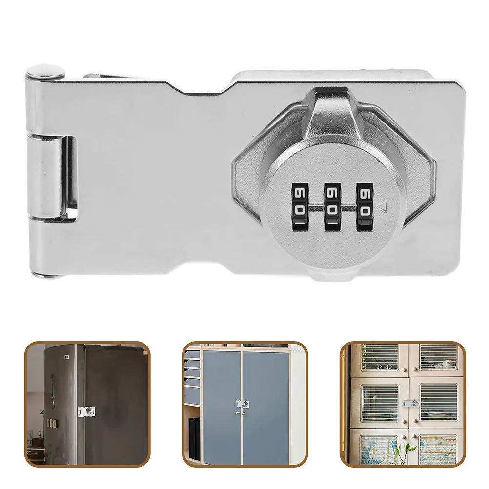 

1Set Zinc Alloy Combination Lock Cabinet Password Lock for Drawer Locker File Anti-Theft Mechanical Security Combination Locks