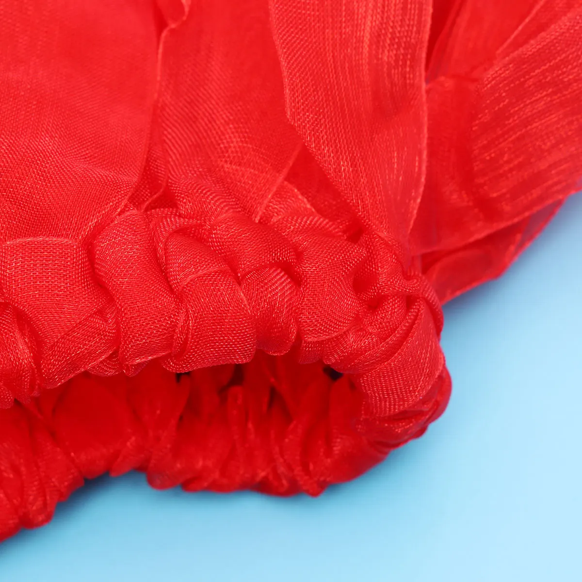 

Adorable Colorful Ribbon Dog Collar Lightweight Soft Polyester Pet Collar For Festival Birthday Decoration Red L Size