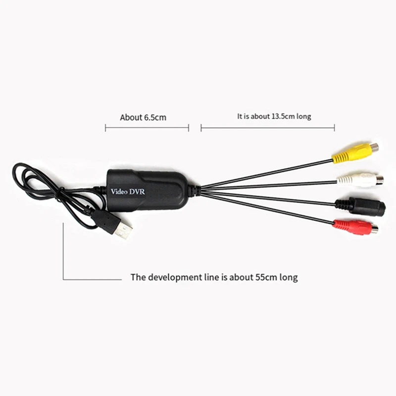 CVBS Converter USB Video Capture Card USB 2.0 Audio Video Converter Accessories For Computer DVD Camcorder