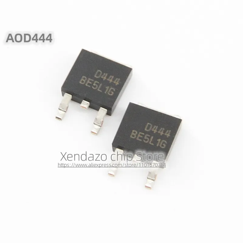 10pcs/lot AOD444 D444 12A 60V TO-252 package Original genuine N-channel MOS field-effect transistor