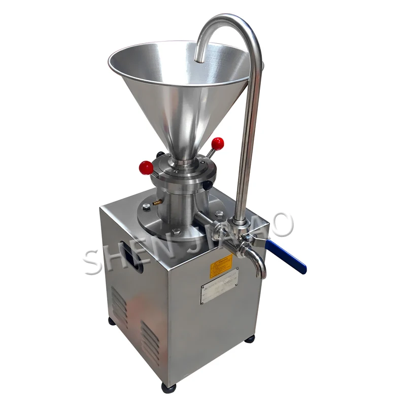 JMC-60 Vertical Colloid Mill Pulp Machine Colloid Refiner Multifunction Superfine Crushed Gouache Mixed Grind Peanut Butter 220V