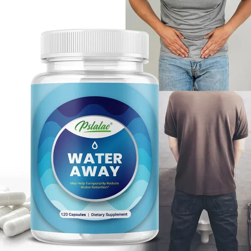 

Капсулы Water Away — очищение и увлажнение почек, здоровье мочевого отслеживания, усиление иммунитета — с листом одуванчика, витамином B6