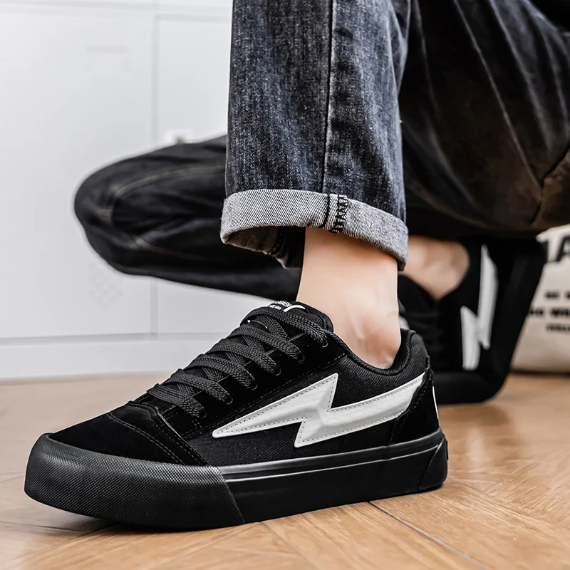 

Мужская обувь, обувь для досок, модная обувь, 2025 г., дышащая нескользящая мужская и женская повседневная обувь, прогулочная парусиновая обувь на четыре сезона