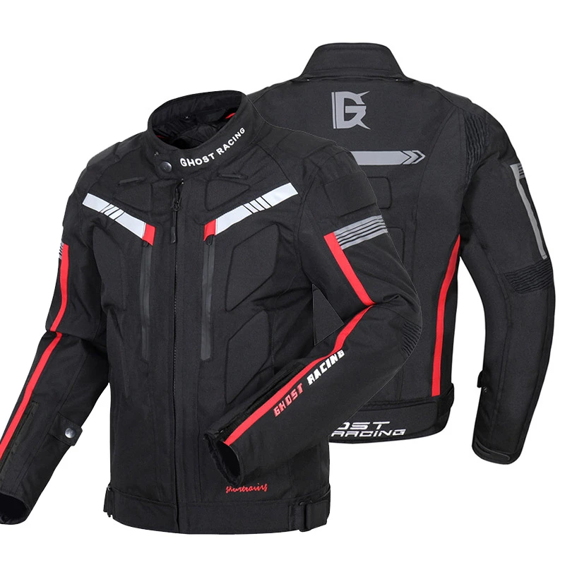 Motorcycle Jersey Reflective Men's Jacket Off-road Motorcycle Suit Racing Outdoor Anti-fall Clothes Warm Rally Clothing