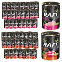VALLEY NOTES RAFI cat food MIX 48x400g