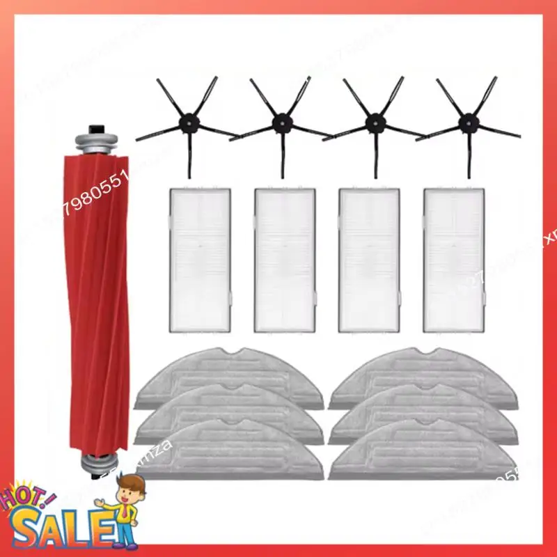 

ABCL 15 Pcs Cleaner Parts Replacement For Roborock S7 Maxv Ultra/S7 Pro Ultra Vacuum Cleaner Accessories