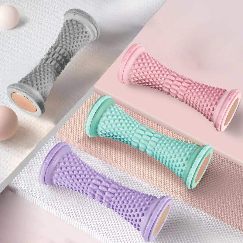 

Foot Massager Massage Roller Yoga Massage Ball Plantar Fascia Roller Muscle Relaxation Care Plastic Manual Foot Massager Rollers