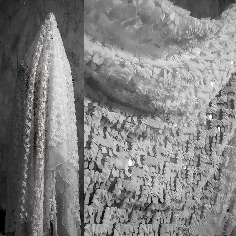 new-style-creative-mesh-handmade-embroidery-sequin-formal-dress-jacquard-weave-background-decoration-fashion-clothing-fabric