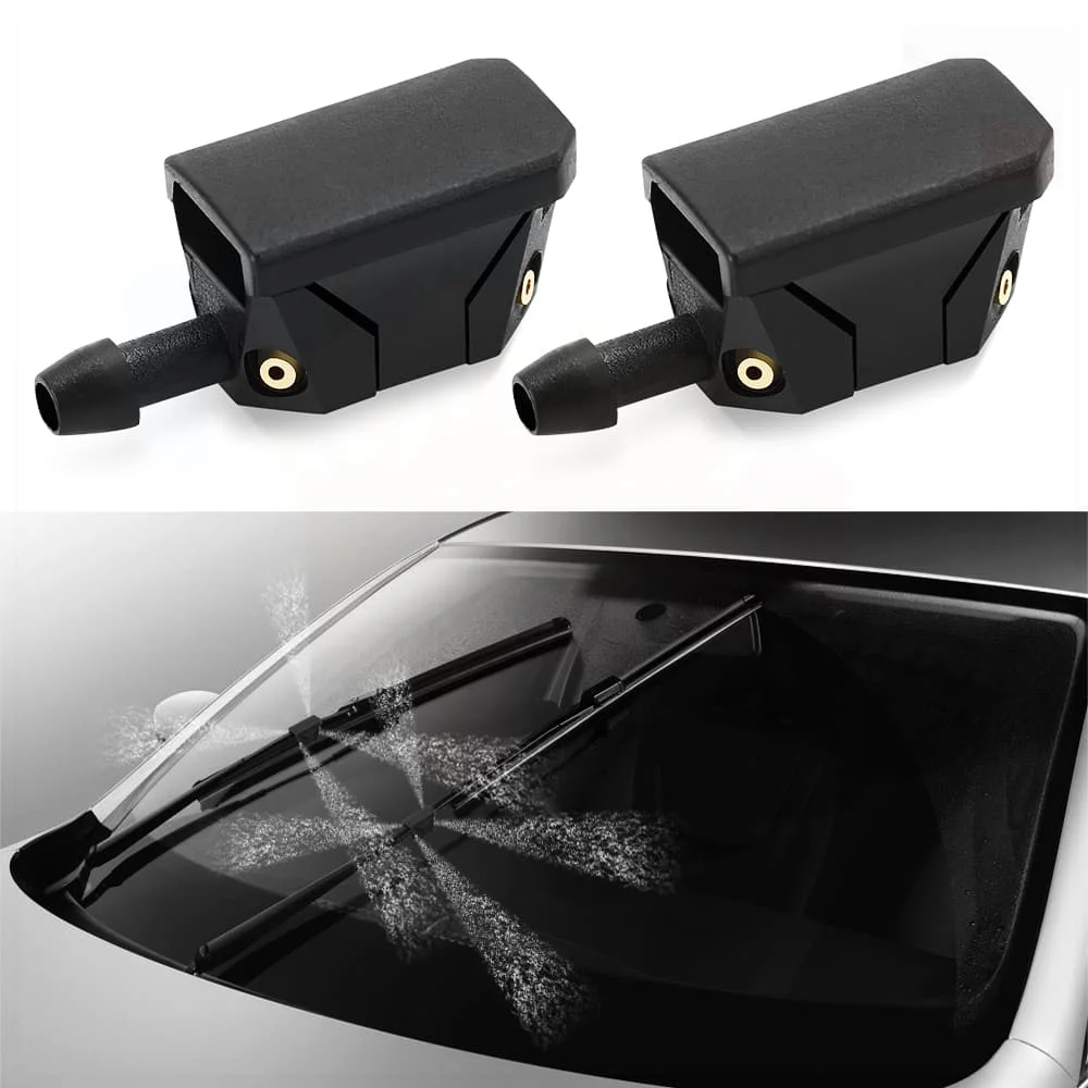 2 قطعة ممسحة السيارة شفرة رذاذ الماء الطائرات الفوهات لبيجو 206 207 301 307 308 408 508 3008 سيتروين C4l C5 C2 16 قطعة #3