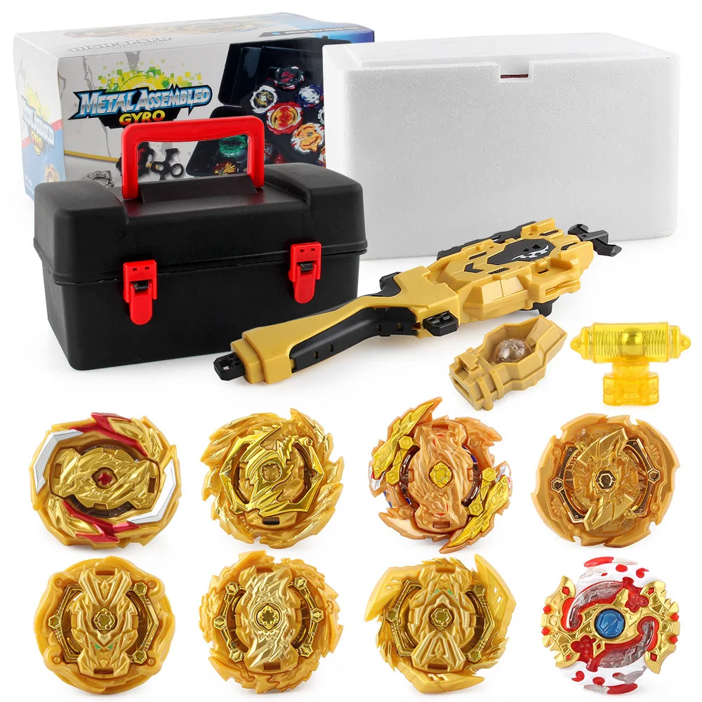 Beyblade upgraded 20 burst gyro toolbox set with two-way transmitter against gyro boys and girls holiday gift.