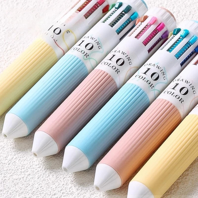 

10 Colors/pcs Painting Ballpoint Pen Gel Pen Rich Color System Can Be Carried with You for Painting Graffiti Design Illustration