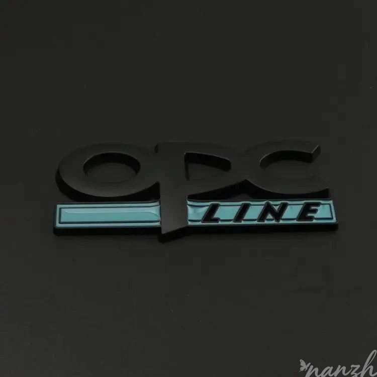 

For Opel Astra J H Corsa Insignia Mokka Zafira Meriva OPC Car Automobile Metal Vehicle Body Rear Personalized Decorative Sticker