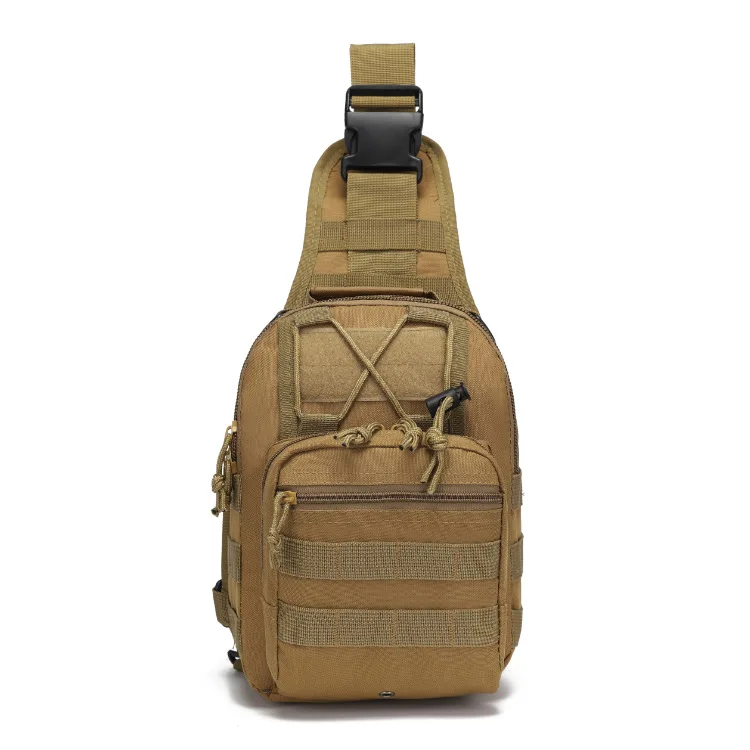 

Camouflage Field Sports Cycling Bag, Single-piece Oblique Span Small Breast Bag, Outdoor Tactical Satchel.