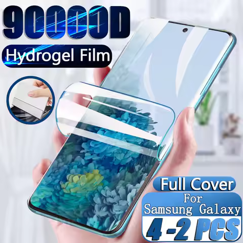 2-4PCS For Samsung Galaxy S21 S22 S23 Ultra S20 FE S10 S9 S8 Plus Screen Protector A13 A52 S A53 5G Note 20 10 9 S10E Lite Film
