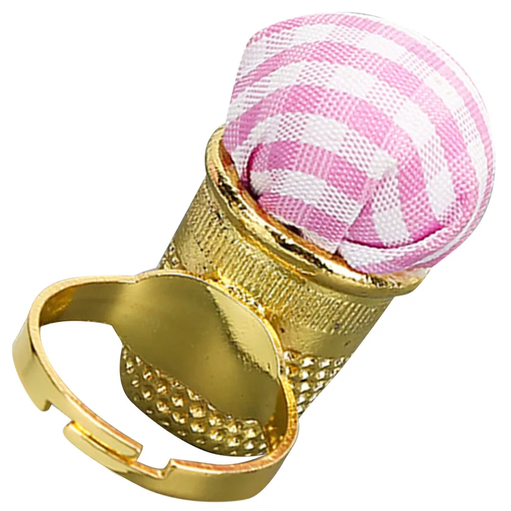 Fashionable Finger Pin Cushion Safe Needle Storage Sewing Needle Cushion Household Embroidery Tool Wear-Resistant Lovely Sewing