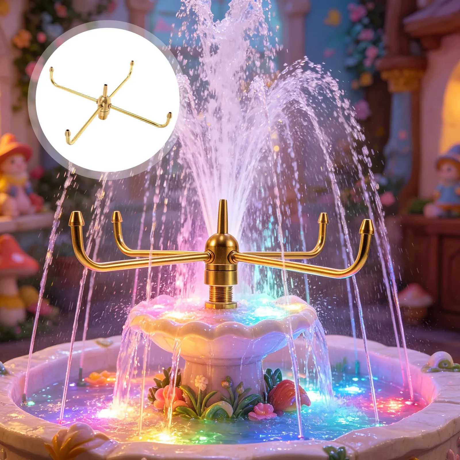 Indoor Water Fountain for Feng Shui Balance Compact Desktop Fountain with Silent Pump Natural Flow Design for Living Space