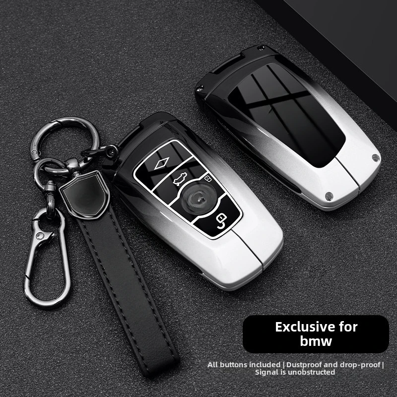 

Metal Car Key Case Cover for BMW 520 F10 F30 F18 118i 320i 1 3 5 7 Series X3 F25 X4 M3 M5 Keychain Bag Shell Accessories Holder