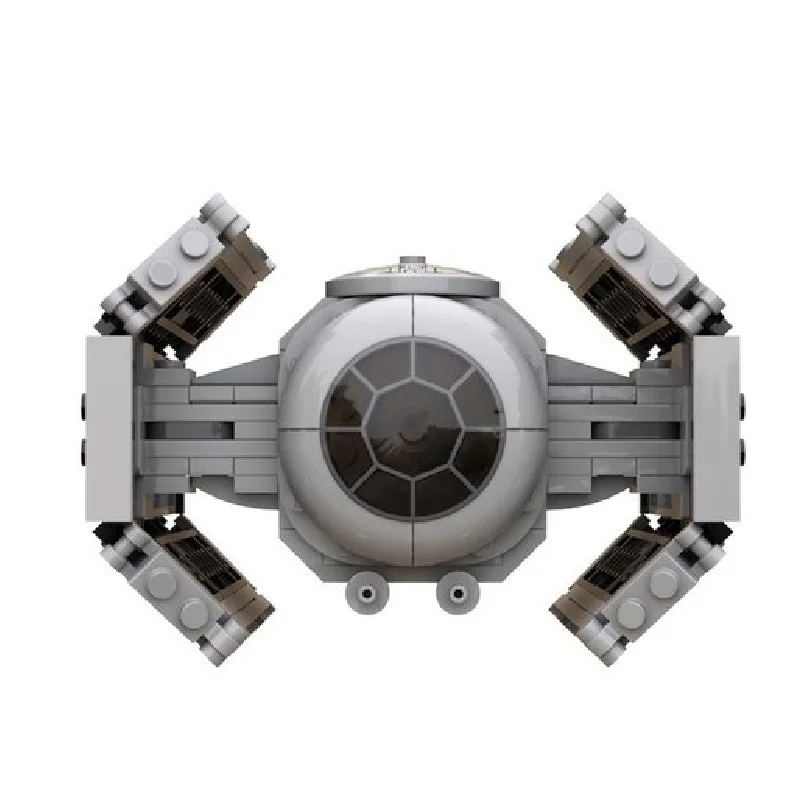 282 قطعة محرك متقدم مقاتلة MOC مخصص اللبنات نموذج لتقوم بها بنفسك تجميع الطوب لعب الاطفال الكبار هدايا عيد الميلاد الديكور #2