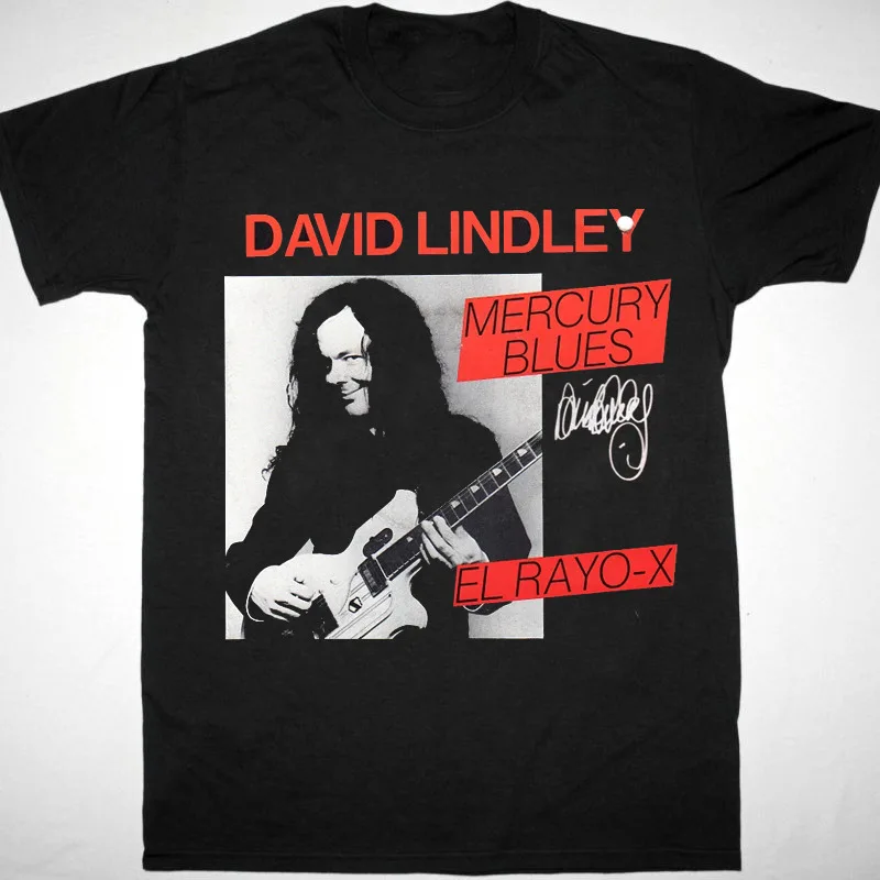 New David Lindley Singer Music Men Black S-2345XL T-Shirt TMB423