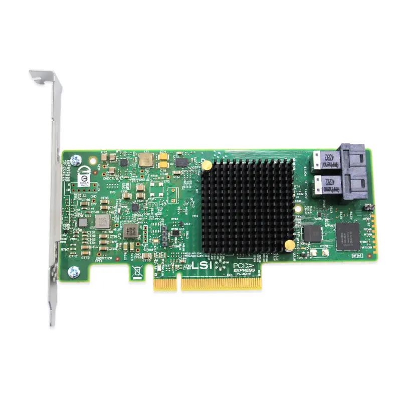 

HBA 9300-8i 12Gb/s SAS+SATA PCI Express 3.0 x8 Host Bus Adapter 8 Internal Port 2*SFF-8643 SAS3008 IT Mode for Storage Control