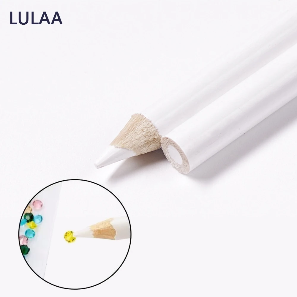 5/10Pcs Dotting Pen Crystal Pick Up Pencil Nail Art Rhinestones Picking Up Tools DIY Clothes Beads Picker Diamond Pencil