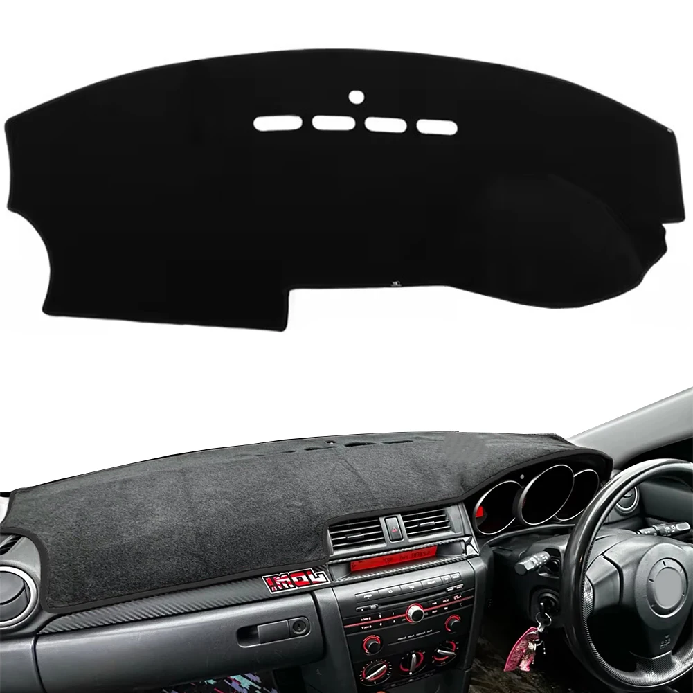 

Car Dashboard Mat for Mazda 3 Mazda3 M3 BK 2004 2005 2006 2007 2008 Sunshade Protective Carpet Dash Dashmat