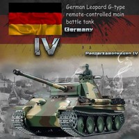 Henglong 3879 German Leopard G1:16 Simulation Heavy Heavy Remote Control Tank Infrared Battle Competitive Military Tank Model