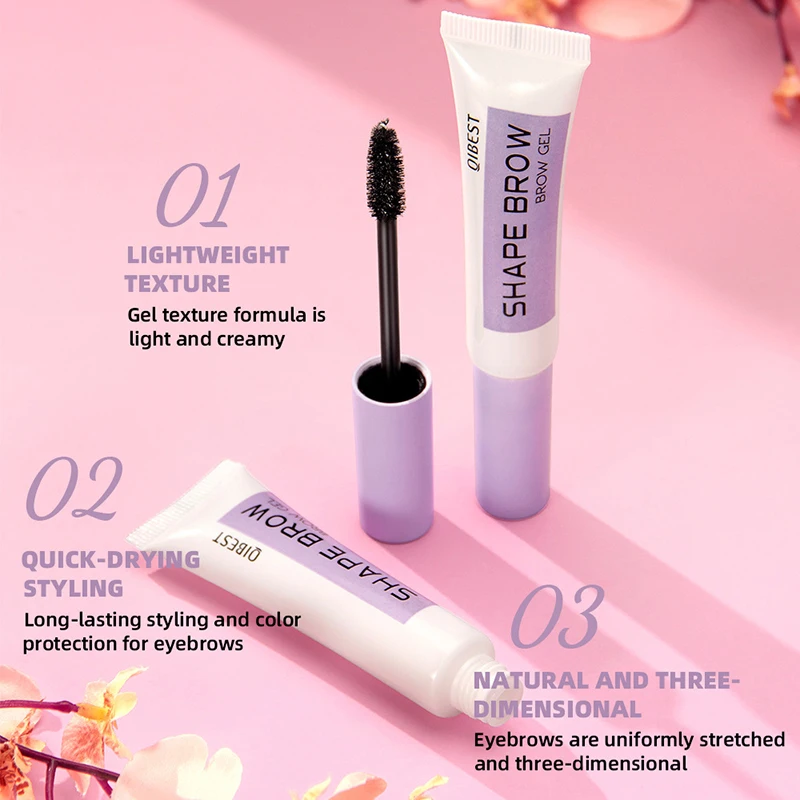 Transparentes Augenbrauen-Styling-Gel Schnellt rockn endes, lang anhaltendes Pomaden-Seifen brauen wachs Augenbrauen-Formung creme Augenbrauen-Gel-Make-up