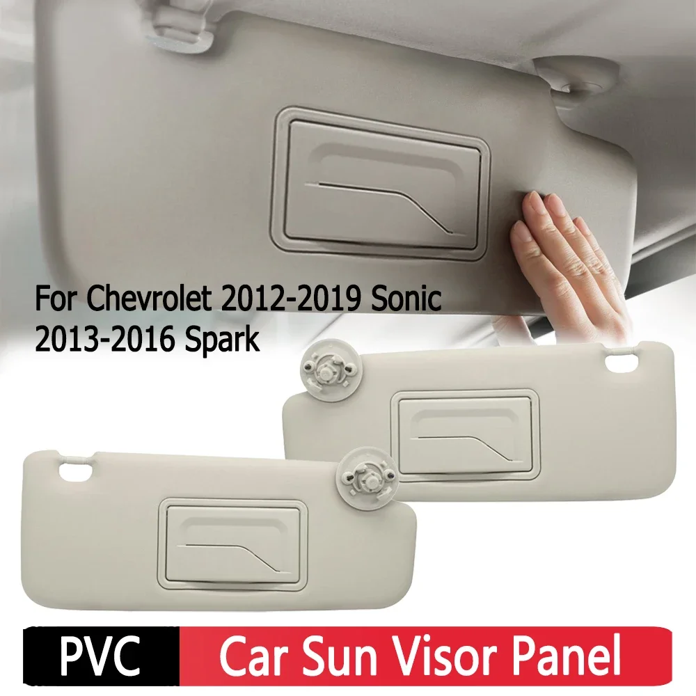 

Car Sunscreen Shade Left Right Side Car Front Sun Visor Panel P95327507 P95327509 for Chevrolet Sonic 12-19 Spark 13-16