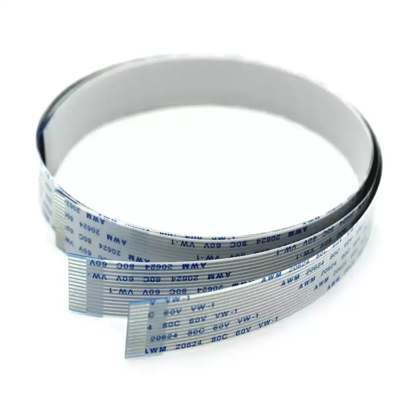 Picture 5: 2PCS/LOT FPC FFC Pitch 1.0mm Cable Ribbon Flexible Flat 4/5/6/8/10/12/14/16/18/20/30/40Pin 500mm/600mm/1000mm/2000mm