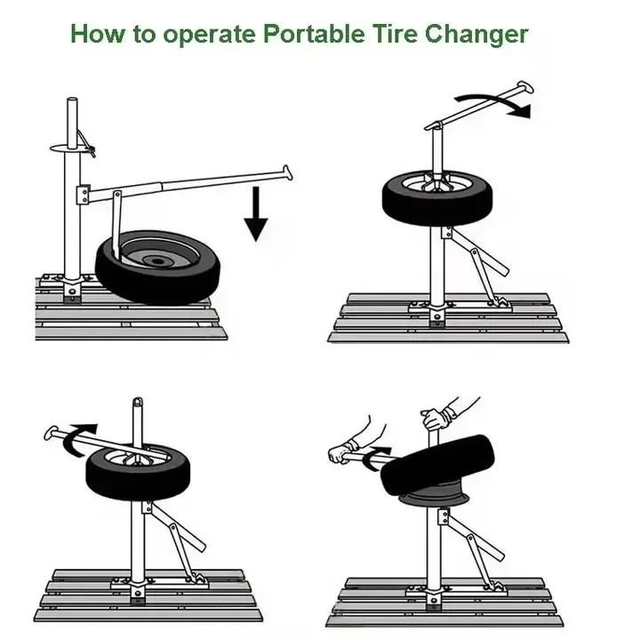 

Able Automobile Manual Tire Picker Repair Motorcycle Vacuum Tire Remover Tool