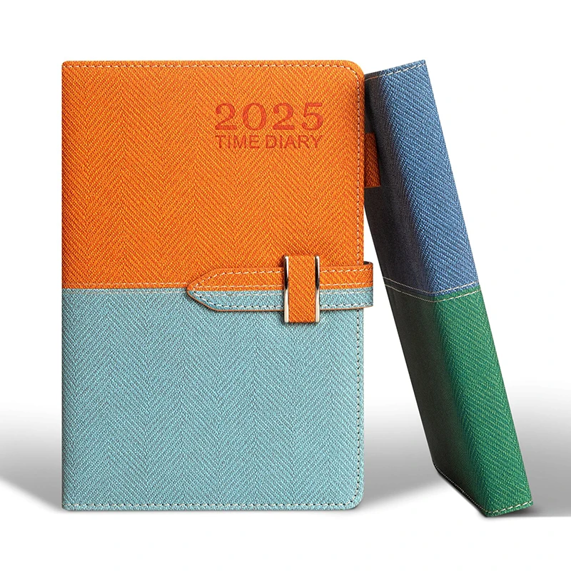 1Pc 2025 Daily Calendar Notebook Daily Work Plan Appointment Book Daily Schedule To-do List Agenda Notebook Gifts