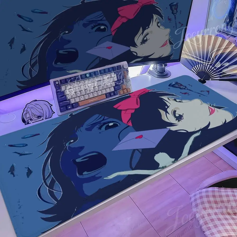 

Perfect Blue Mima Kirigoes Mouse Pad 1000x500 Hot Anime Taro Sakamoto Day XXL Large Gaming Non-slip Office Keyboard Mat Desk Mat